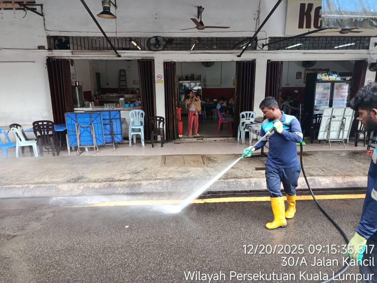 Kerja-Kerja Pembersihan Di Jalan Kancil - December 20, 2025