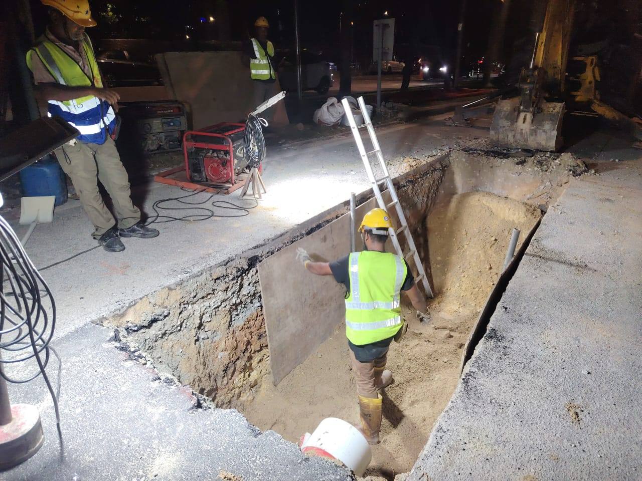 DBKL Keluarkan 11 Kompaun Ke Atas 6 Kontraktor Dalam Ops Korekan Jalan Awam Tidak Patuh Sop