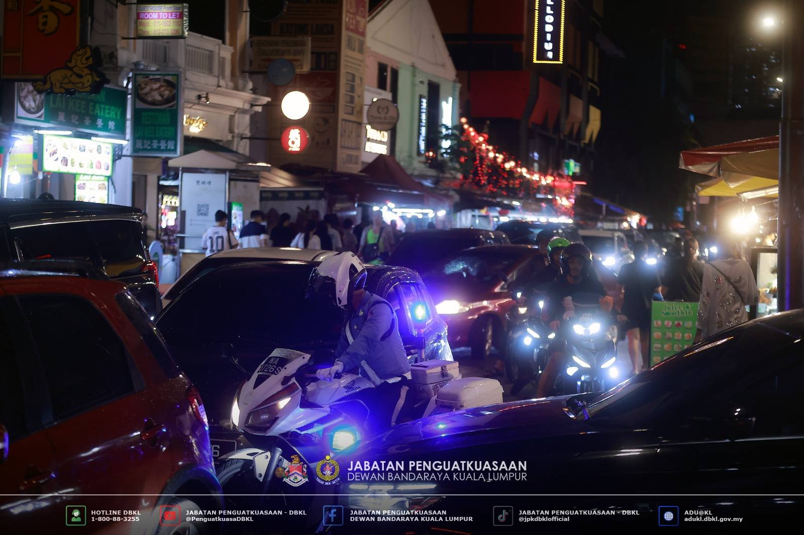 DBKL, PDRM, JPJ Kompaun Dan Tunda Kenderaan Dalam Operasi Bersepadu Halang - May 17, 2026