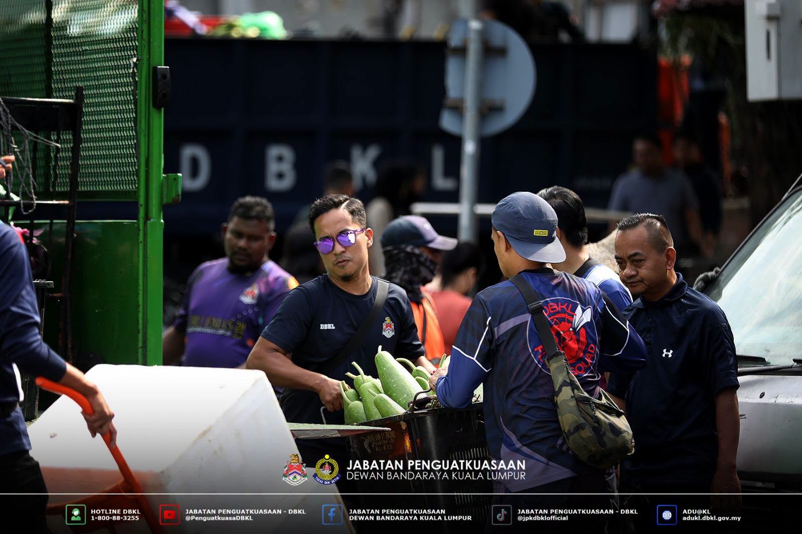 DBKL Sita, Kompaun Penjaja Warga Asing, Premis Buat Halangan Di Pasar Borong Kuala Lumpur
