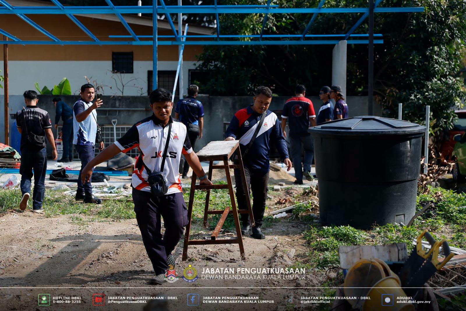Operasi Penguatkuasaan Pindah Alih Barang & Roboh Struktur Tanpa Kebenaran - September 7, 2026