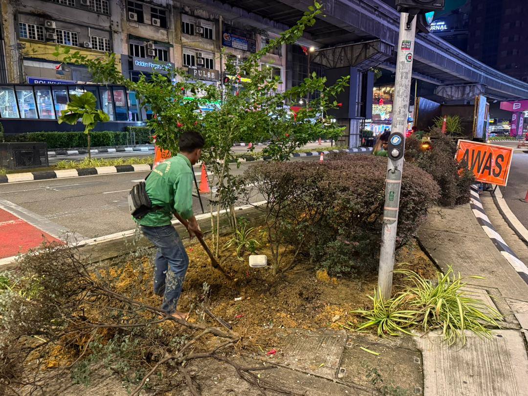 Pengindahan Landskap Bandar Di Sekitar Bukit Bintang Sempena Tahun Melawat Malaysia 2026 - December 18, 2025