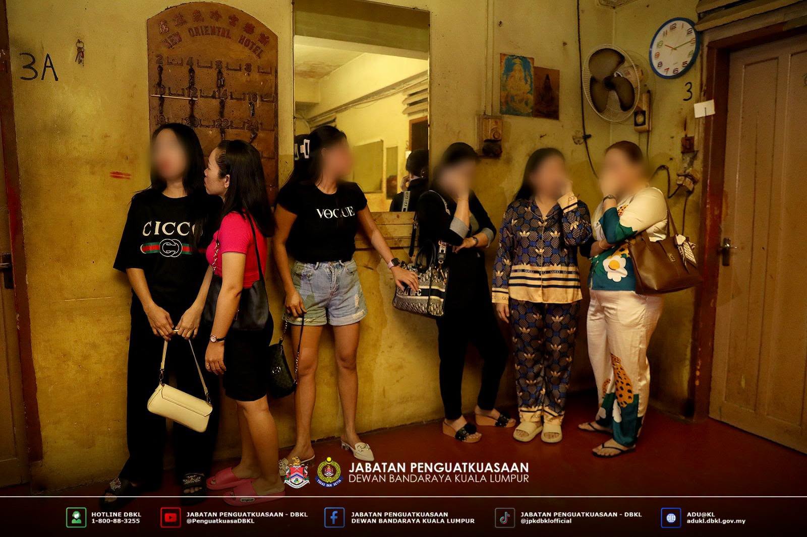 DBKL Tutup, Roboh, Sita, Kompaun Dalam Operasi Rumah Pelacuran