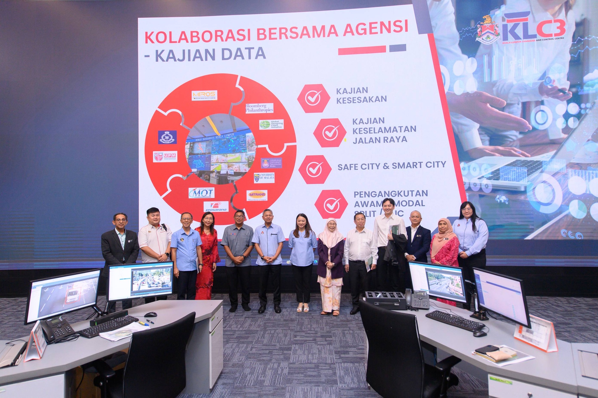 Lawatan YB Hannah Yeoh Ke Kuala Lumpur Command And Control Center (KLCCC) - March 17, 2026