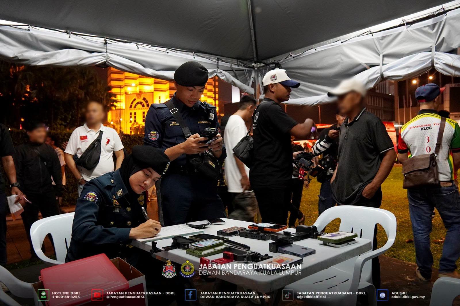 28 Sitaan, Kompaun Ke Atas Jurufoto Warga Asing, Tempatan Dalam Ops Lens Di KLCC