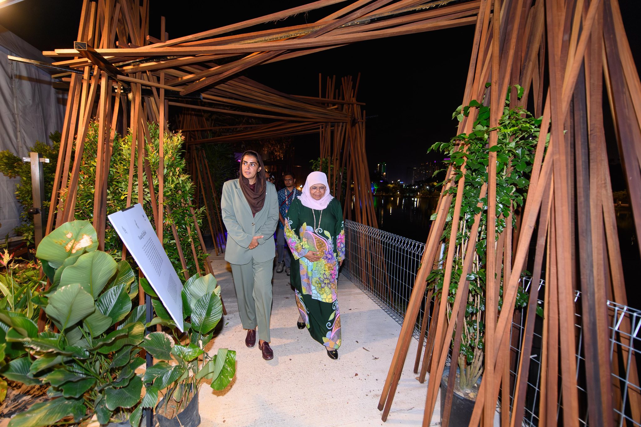 KUNJUNGAN HER HIGHNESS PRINCESS SAMA FAISAL AL SAUD KE KUALA LUMPUR PARK FESTIVAL 2025