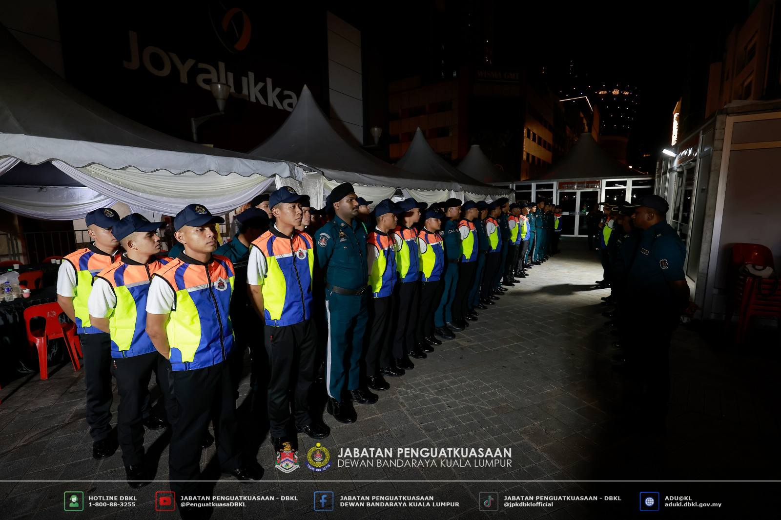Pemantauan Dan Penguatkuasaan Di Bazar Syawal Masjid India