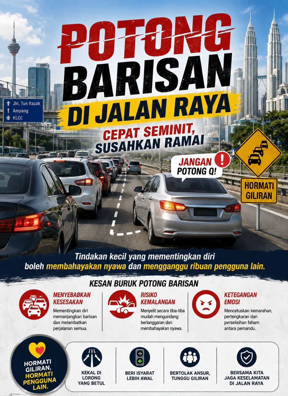 Cerita Kota, Cerita Kita | Hormati Giliran, Lancarkan Perjalanan - September 6, 2026