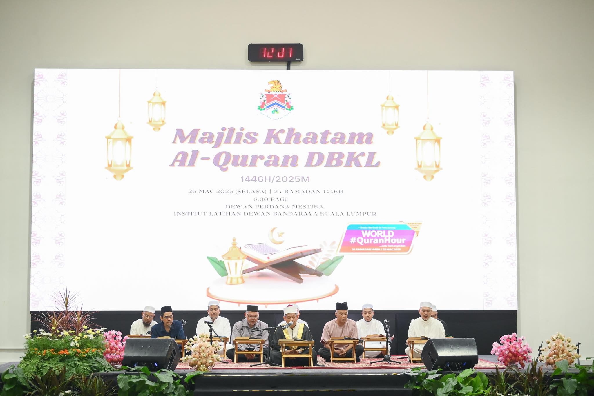 Majlis Khatam Al-Quran DBKL Sempena World Quran Hour - March 26, 2025