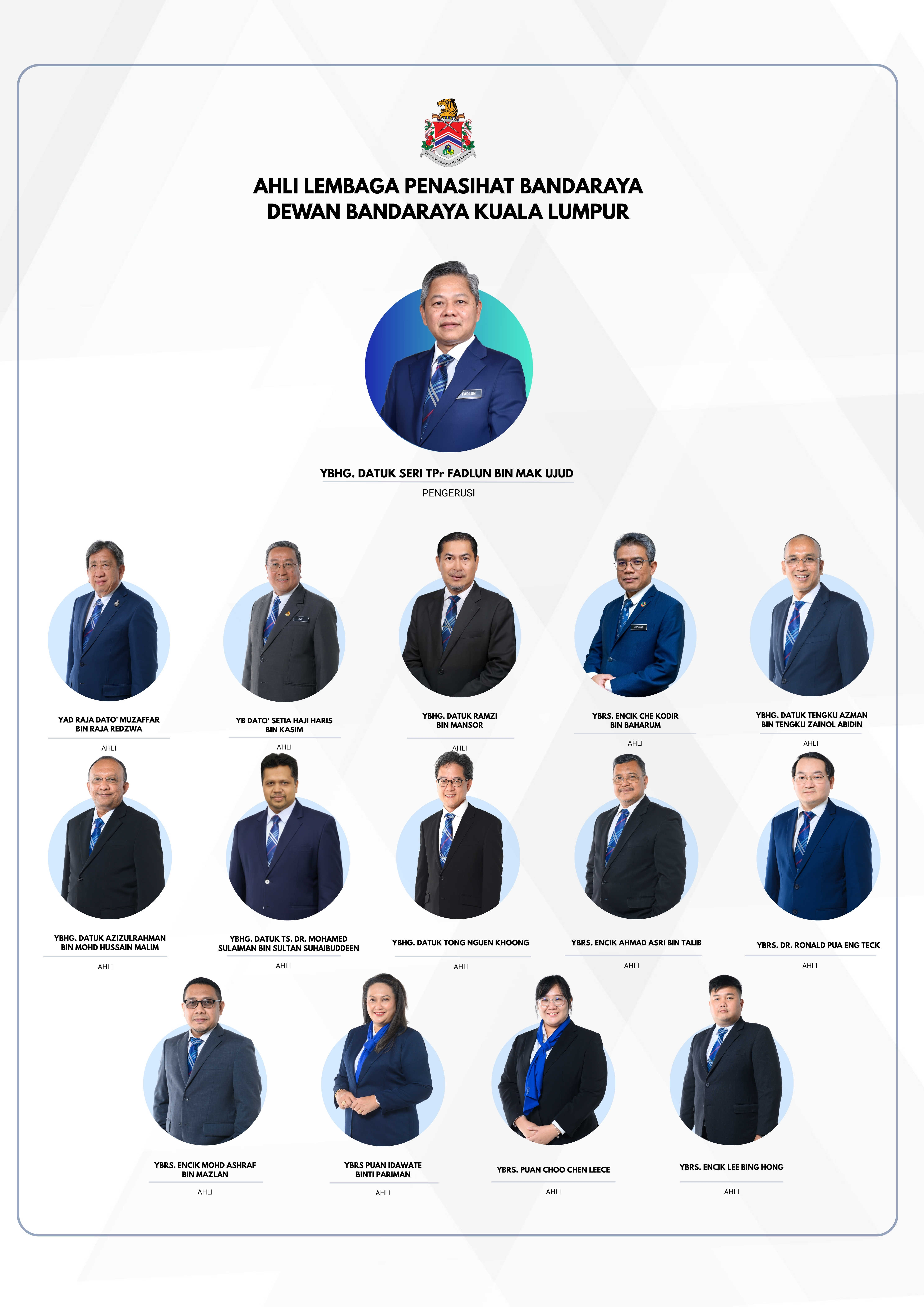 Carta Pengurusan Tertinggi DBKL