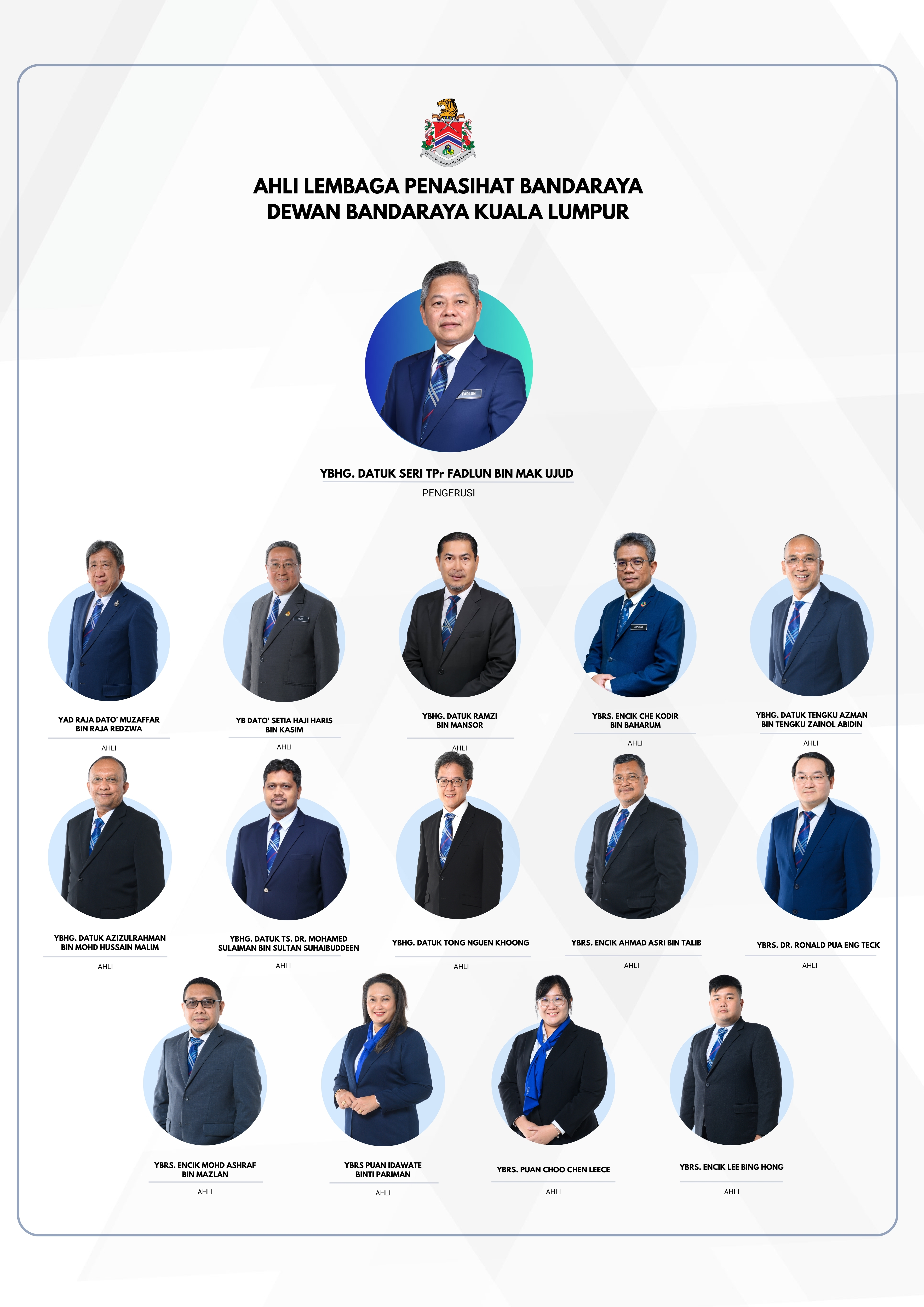 Carta Pengurusan Tertinggi DBKL