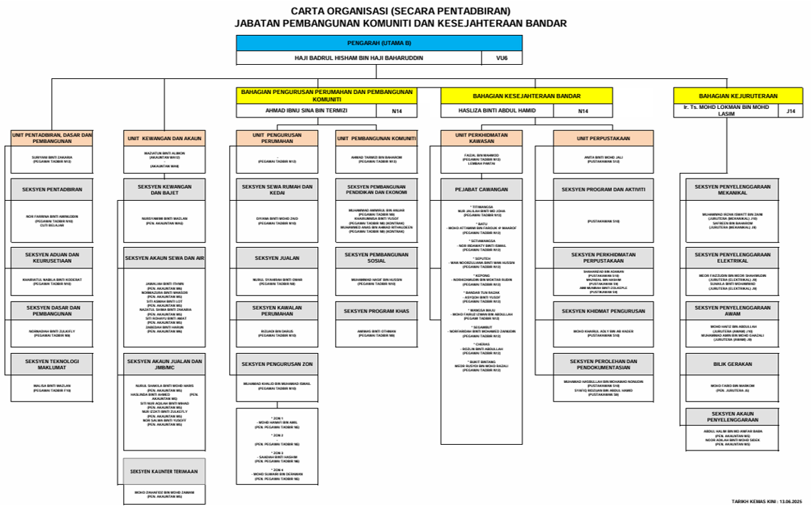 carta organisasi